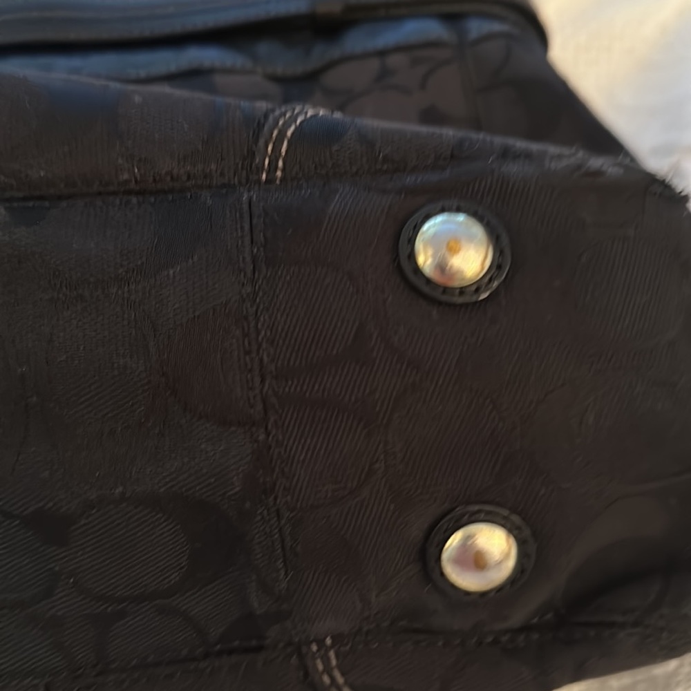 Black Coach Bag - Picture 6 of 8